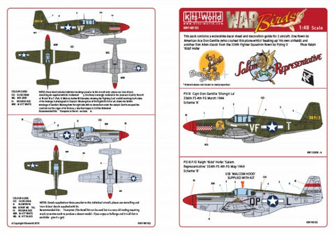 キッツワールド KW148182 1/48 P-51B 北アメリカ マスタング