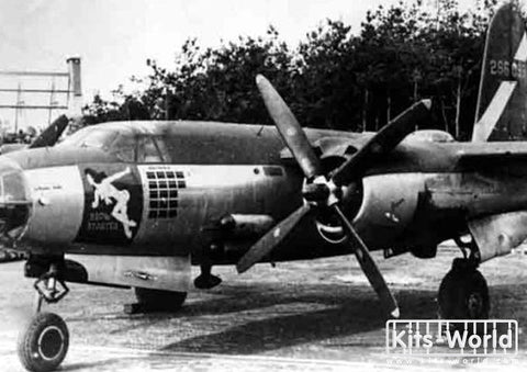 キッツワールド KW172068 1/72スケール デカールシート B-26 マローダー