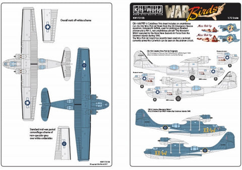 キッツワールド KW172158 1/72 PBY-5A カタリナ