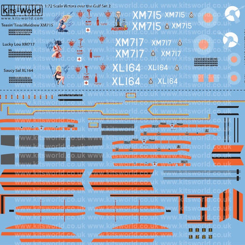 キッツワールド KW172161 1/72 ハンドレページ ヴィクター