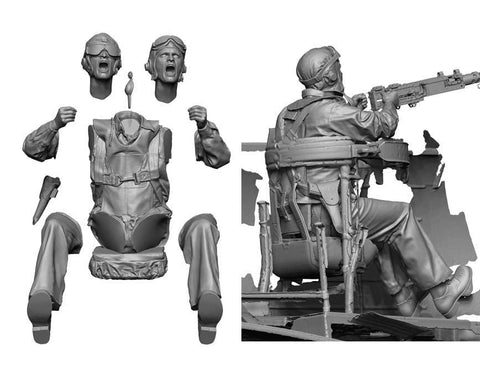 レジェンド LF7224 1/72 WWII アメリカ海軍 リアガンナー2(2ヘッド)