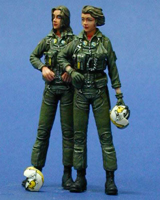 レジェンド LF0045 1/35 アメリカ 海軍 女性 パイロット セット