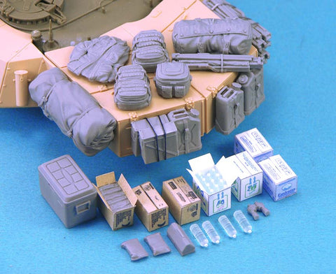 レジェンド LF1284 1/35 レオパルド C2(メクサス) 積荷 セット