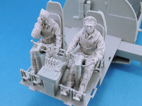 レジェンド LF3219 1/32 WWII アメリカ 爆撃機パイロット & 副操縦士 セット