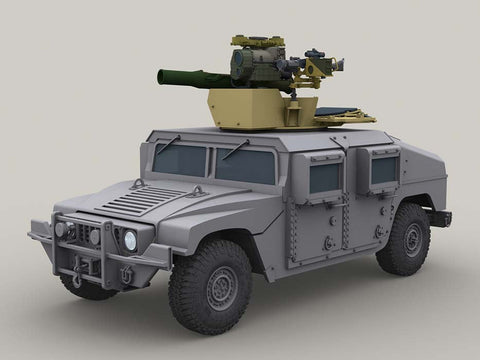 レジェンド LF3D007 1/35 ハンヴィー TOW ターレットセット