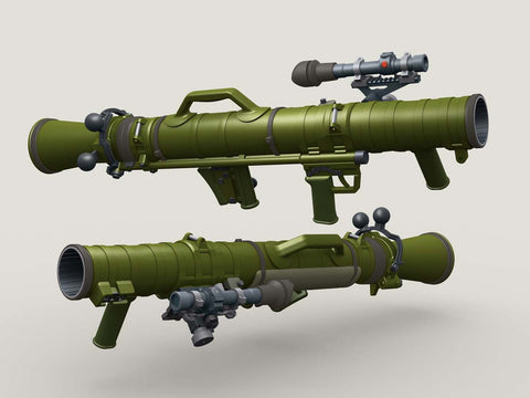 レジェンド LF3D066 1/35 カール-グスタフ M3 マルチ-ロール 武器 システム (4個)