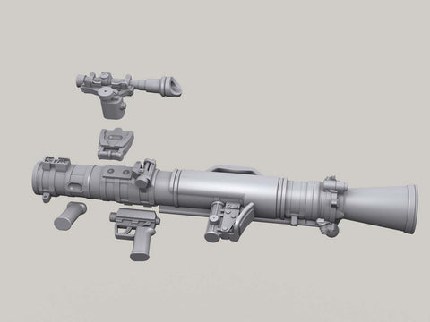 レジェンド LF3D066 1/35 カール-グスタフ M3 マルチ-ロール 武器 システム (4個)