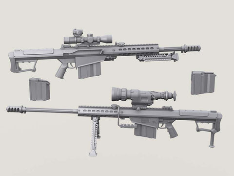 レジェンド LF3D077 1/35 バレット M107A1 スナイパー ライフル セット (インチ’ 2 ボディ)