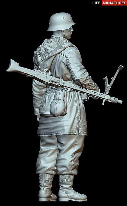 ライフミニチュア LM-35003 1/35 ドイツ武装親衛隊 MG42 ガンナー,東部戦線1943