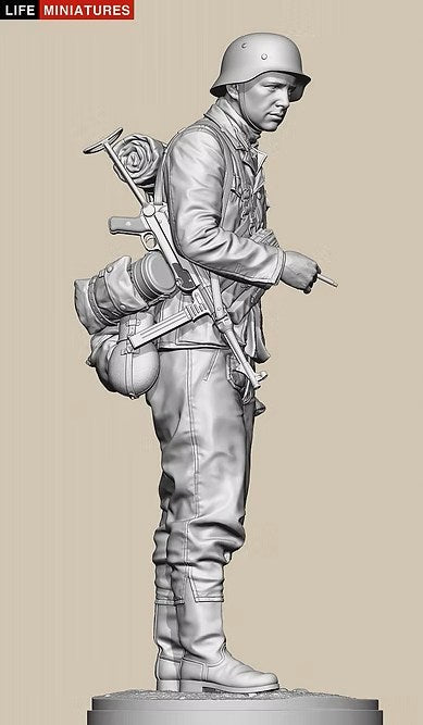 ライフミニチュア LM-35007 1/35 WWII ポトー迎撃戦 分隊長 ハンセン戦闘団 バルジの戦い1944年
