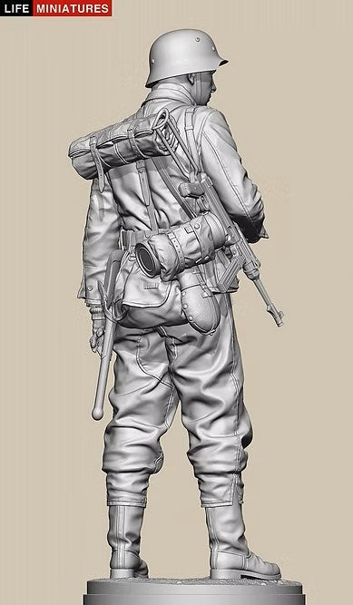 ライフミニチュア LM-35007 1/35 WWII ポトー迎撃戦 分隊長 ハンセン戦闘団 バルジの戦い1944年