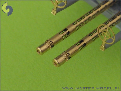 マスター AM-32-026 1/32 ドイツ空軍 航空機関砲 MG81 とMG81Z の挽物製銃身とエッチングパーツのガンサイト（2本入り）