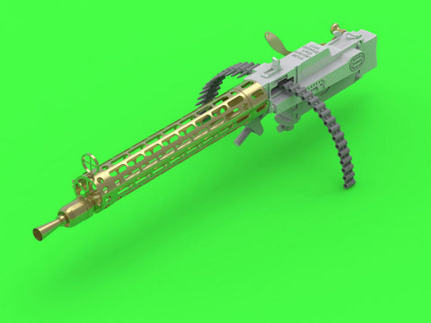マスター AM-32-121 1/32 ドイツ WWI シュパンダウ機関銃 LMG 08/15 (2個入り) -（真鍮, レジン＆エッチングパーツ）