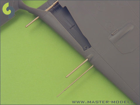 マスター AM-48-018 1/48 フォッケウルフ Fw 190 A6型 の武装セット（MG 17機関銃の銃口,ＭＧ151機関砲銃身,フェアリング内蔵ＭＧ151機関砲銃身)およびピトー管