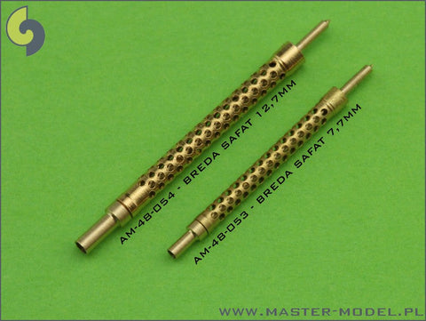 マスター AM-48-053 1/48 イタリア空軍 ブレダSAFAT 7.7mm 機関銃銃身（2本入り）