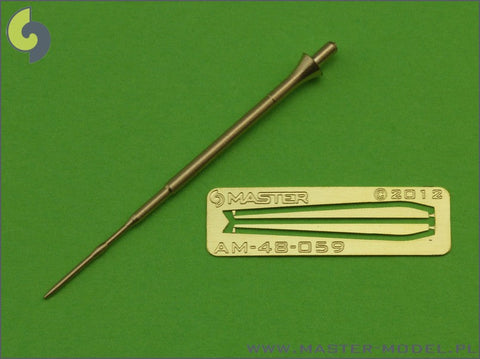 マスター AM-48-059 1/48 ミグ 23 MLD (フロッガーK）のピトー管