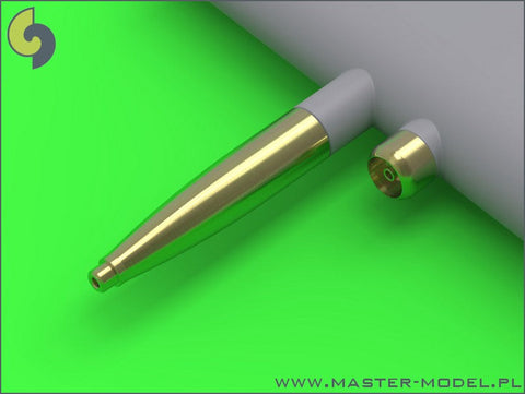 マスター AM-48-103 1/48 スピットファイア Mk.IXe/XVIe の後期型武装(円筒形) フェアリング付 イスパノ20mmキャノン砲の砲身とブローニング .50キャリバー銃身（エデュアルド用）