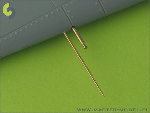 マスター AM-72-012 1/72 フォッケウルフ Fw 190 A2-A5型の武装セット（MG 17, MG FF, MG 151 の各銃口）およびピトー管