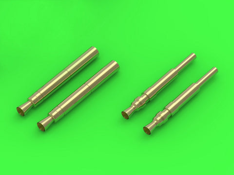 マスター AM-72-132 1/72 フォッケウルフ Fw 190 A2-A5型 武装セット（MG 17, MG FF, MG 151 各銃口）およびピトー管 (エデュアルド キット用）