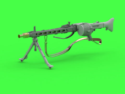マスター GM-35-024 1/35 ドイツ軍 機関銃 MG-42 (7.92mm)、 真鍮, レジン, エッチングパーツ（コンプリート）(1本入り）