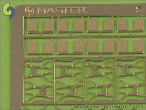 マスター SM-350-050 1/350 エリコン20mm対空砲 アメリカ海軍型 3次元に仕上げる機銃 , 挽物とエッチングパーツ 素材(20セット入り）