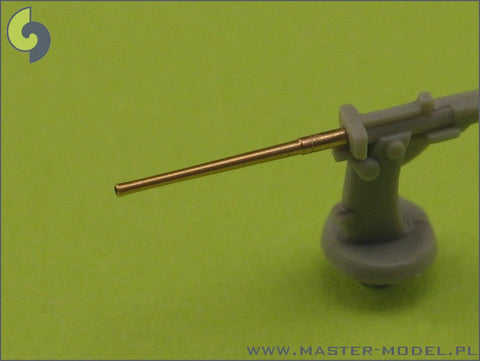 マスター SM-350-056 1/350 アメリカ海軍 3インチ(7.62cm)/50口径砲の砲身(12本入り) 1915年から1945年 多くのアメリカの戦艦用 (トランペッターのUSS England 用）