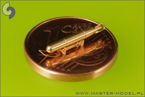 マスター SM-350-072 1/350 アメリカ海軍 空挺魚雷マーク13（22.4インチ）トロリー付 初期型（10本）