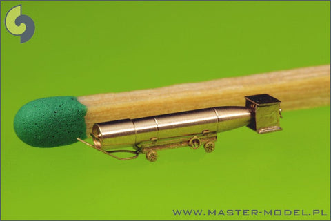 マスター SM-350-073 1/350 アメリカ海軍 空挺魚雷マーク13（22.4インチ）トロリー付 改良型（10本）