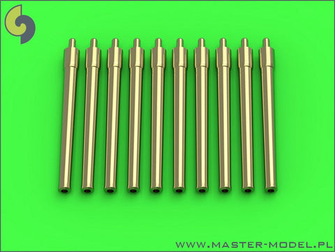マスター SM-700-043 1/700 イギリス海軍 12インチ(30.5cm)45口径砲 Mark X 砲身(10本入り) ロードネルソン, ドレッドノート, ベレロフォン, インヴィンシブル, インデファティガブル級用