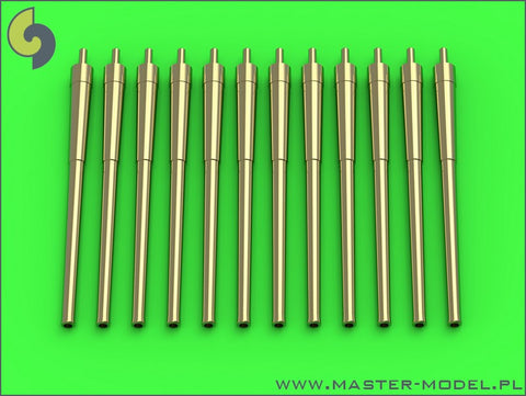 マスター SM-700-050 1/700 アメリカ海軍 14インチ(35.6cm)/50口径砲の砲身 ブラストバッグ無し砲塔用(12本入り) ニューメキシコ(BB-40) および テネシー(BB-43)級用