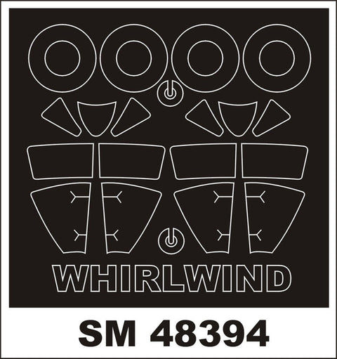 モンテックス SM48394 1/48 ホワールウィンド(トランぺッター用) ミニマスク