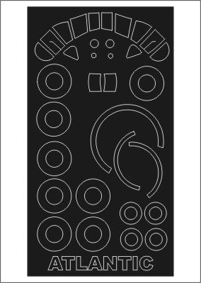 モンテックス SM72137 1/72 ブレゲー アトランティック(レベル用)  ミニマスク