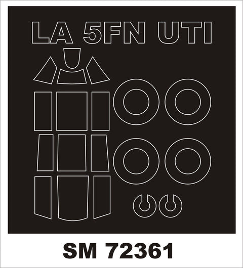 モンテックス SM72361 1/72 La-5FN UTI(KPモデル用) ミニマスク