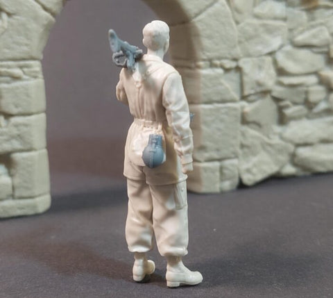パンツァーアート FI35-247 1/35 WWIIドイツ 降下猟兵 MG34 砲手