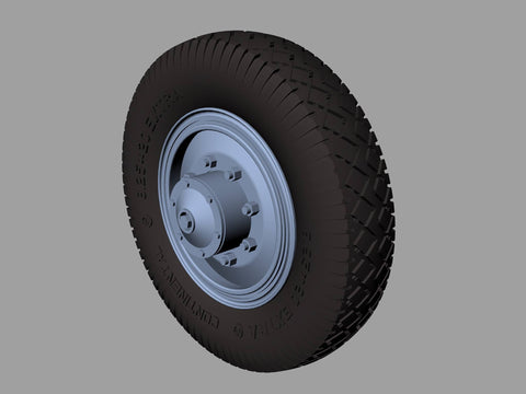 パンツァーアート RE35-453 1/35 WWIIドイツ M-35 ADGZ装甲車 ホイールセット(コンチネンタル エクストラ)