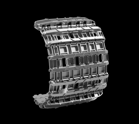 パンツァーアート TR16-014 1/16 WWIIドイツ VI号戦車 キングタイガー スタンダードタイプ履帯