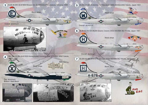 プリントスケール 144-008 1/144 ボーイング B-29 スーパーフォートレス
