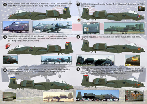 プリントスケール 144-011 1/144 A-10 サンダーボルトII