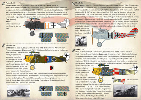 プリントスケール 72-227 1/72 バルーン バスティング エース WWI フランス Part 1