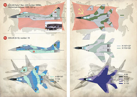 プリントスケール 72-407 1/72 MiG 29 "フルクラム"
