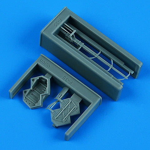 クイックブースト 72703 1/72 F-35A/B/C ライトニング II ラダー - 開状態 (TAMIYA用)