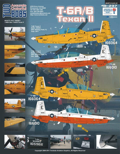 トゥーボブス 48-237 1/48 T-6A/B テキサン2
