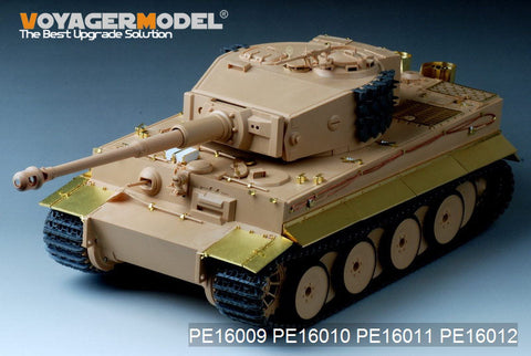 ボイジャーモデル PE16009 1/16 WWIIドイツ タイガーI 中期型 基本セット(トランぺッター/タミヤ用)