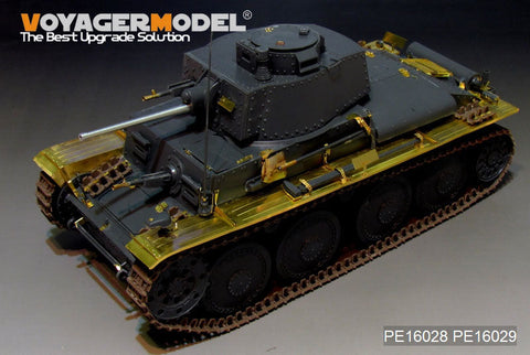 ボイジャーモデル PE16029 1/16 WWII ドイツ陸軍 38(t)戦車E/F型 フェンダー トラックキャスティングナンバー付( パンダホビー 16001用)