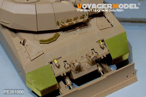 ボイジャーモデル PE351006B 1/35 現用 カナダ陸軍 レオパルト C2 MEXAS 主力戦車(ガンバレル ,スモークディスチャージャー付)（MENG TS 35-041用)