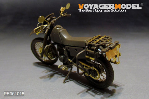 ボイジャーモデル PE351018 1/35 陸上自衛隊 軍用 オートバイ アップグレードセット(タミヤ 35245用)