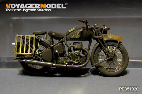 ボイジャーモデル PE351020 1/35 WWII イギリス B.S.A M20 軍用 オートバイ アップグレードセット(タミヤ 35316用)