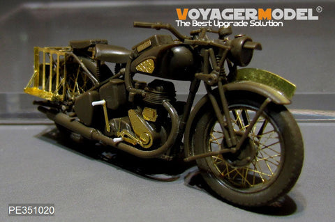 ボイジャーモデル PE351020 1/35 WWII イギリス B.S.A M20 軍用 オートバイ アップグレードセット(タミヤ 35316用)