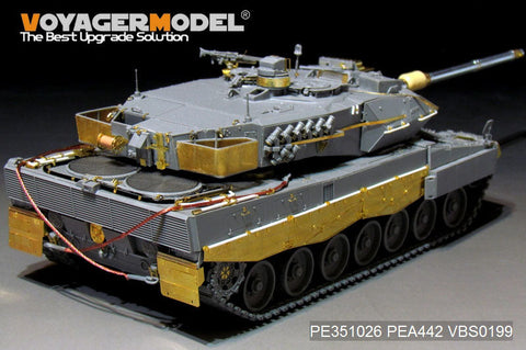 ボイジャーモデル PE351026 1/35 現用 ドイツ連邦軍 レオパルト 2A6 ベーシックセット（ボーダー BT-002用)