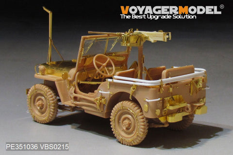ボイジャーモデル PE351036 1/35 WWII U.S. ジープ ウィリス MB アップグレードセット(モンモデル VS-011用）